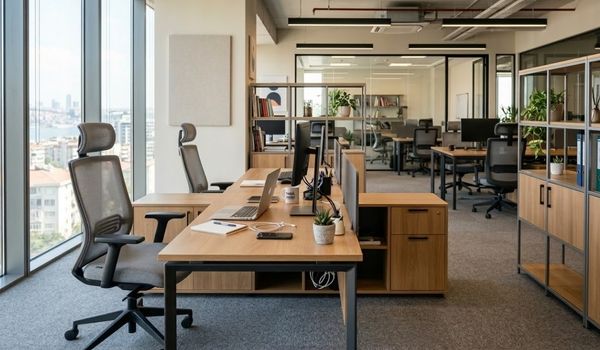 Modern ofis mobilyaları