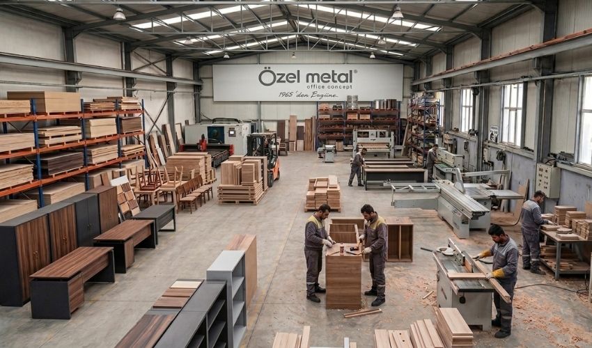 Özel Metal Büro Mobilyaları Üretim