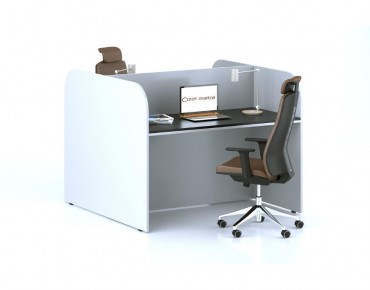 Call Center İkili Workstation Masa