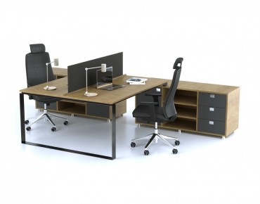 Sova İkili Workstation Masa